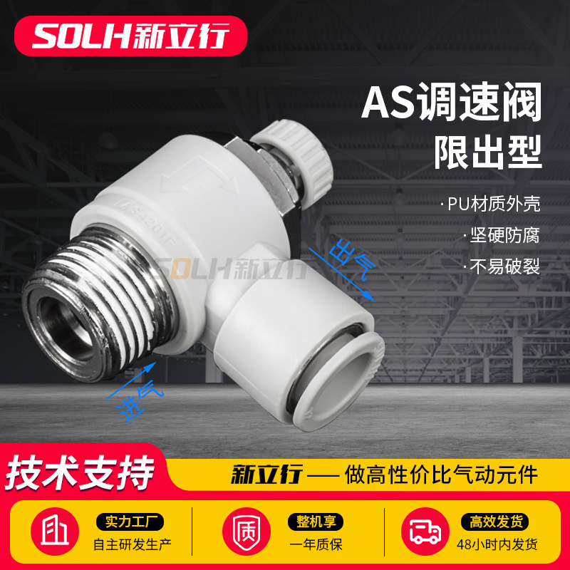 快插气动接头管速调开关
