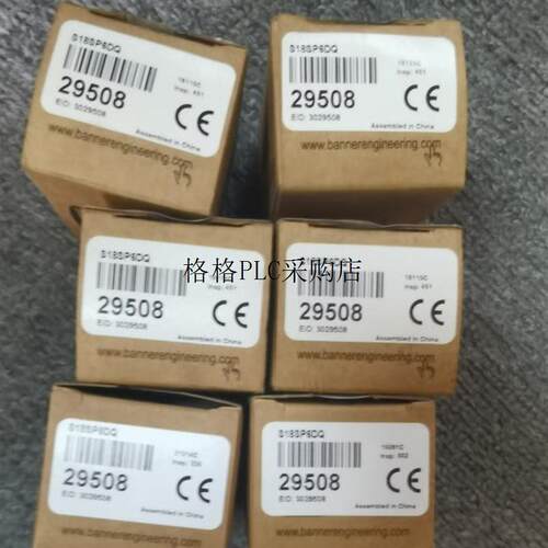 议价S18SP6DQ 29508 邦纳BANNER 速发
