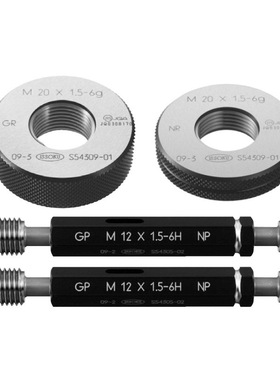 日本原装issoku测范社R1/4-19螺纹塞规PT3/8-9螺纹通止环规