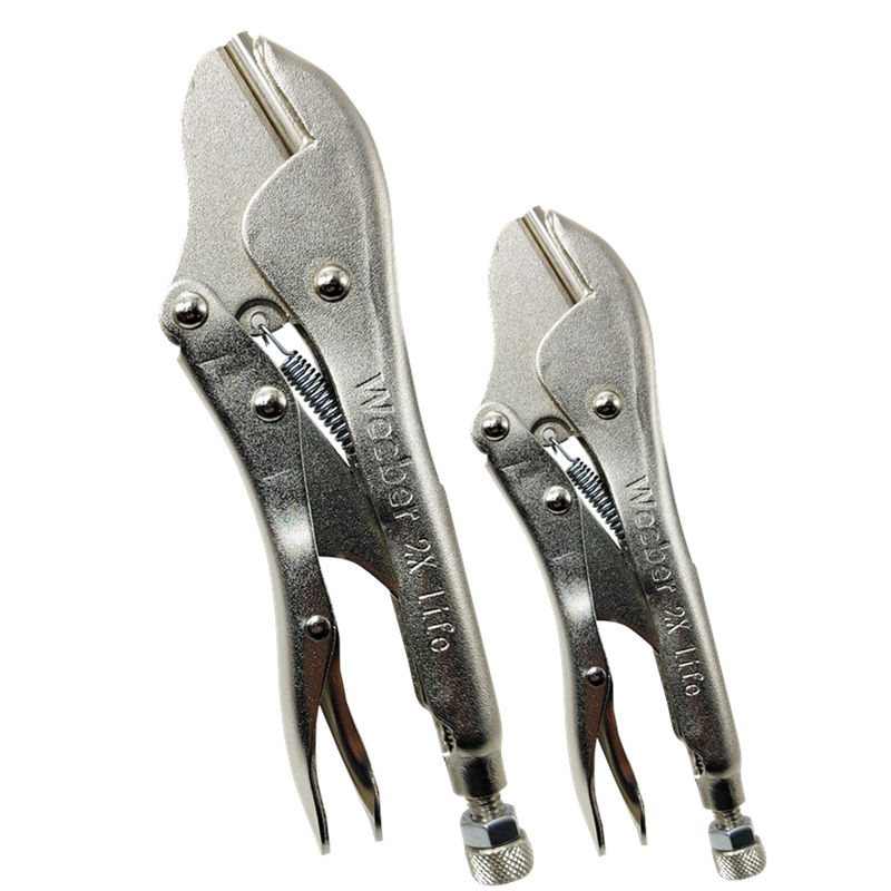 日本威也空调冷气铜管封口钳7RR进口大力钳气管压接封口7寸