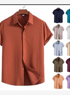 white shirt men linen shirt for men man shirts black 衬衫