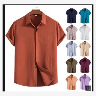 white shirt men linen shirt for men man shirts black 衬衫