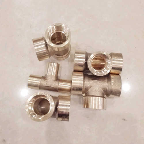 铜内丝三通分英制接头管