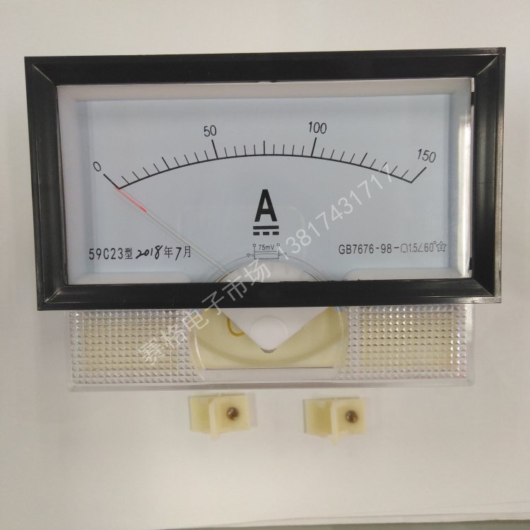 59C23-10A/75MV 100A 150A/75MV 直流电流表 安培电流表 表头DC