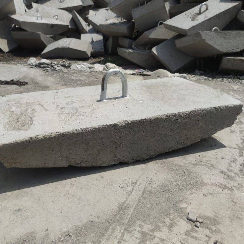 水泥拉盘地锚钢筋拉线盘lp-10地锚石拉线石混凝土底盘卡盘通讯