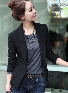 Suit Blazer For Women Cardigan Coat Autumn Ladies Jacket 女