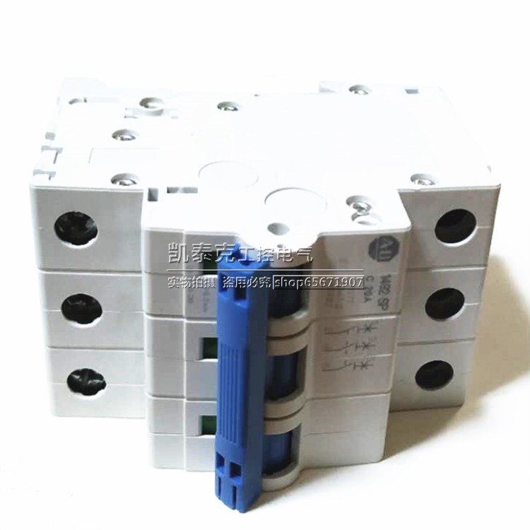 原装正品Allen Bradley MCB 小型断路器1492-SPM3C200 3P C20A