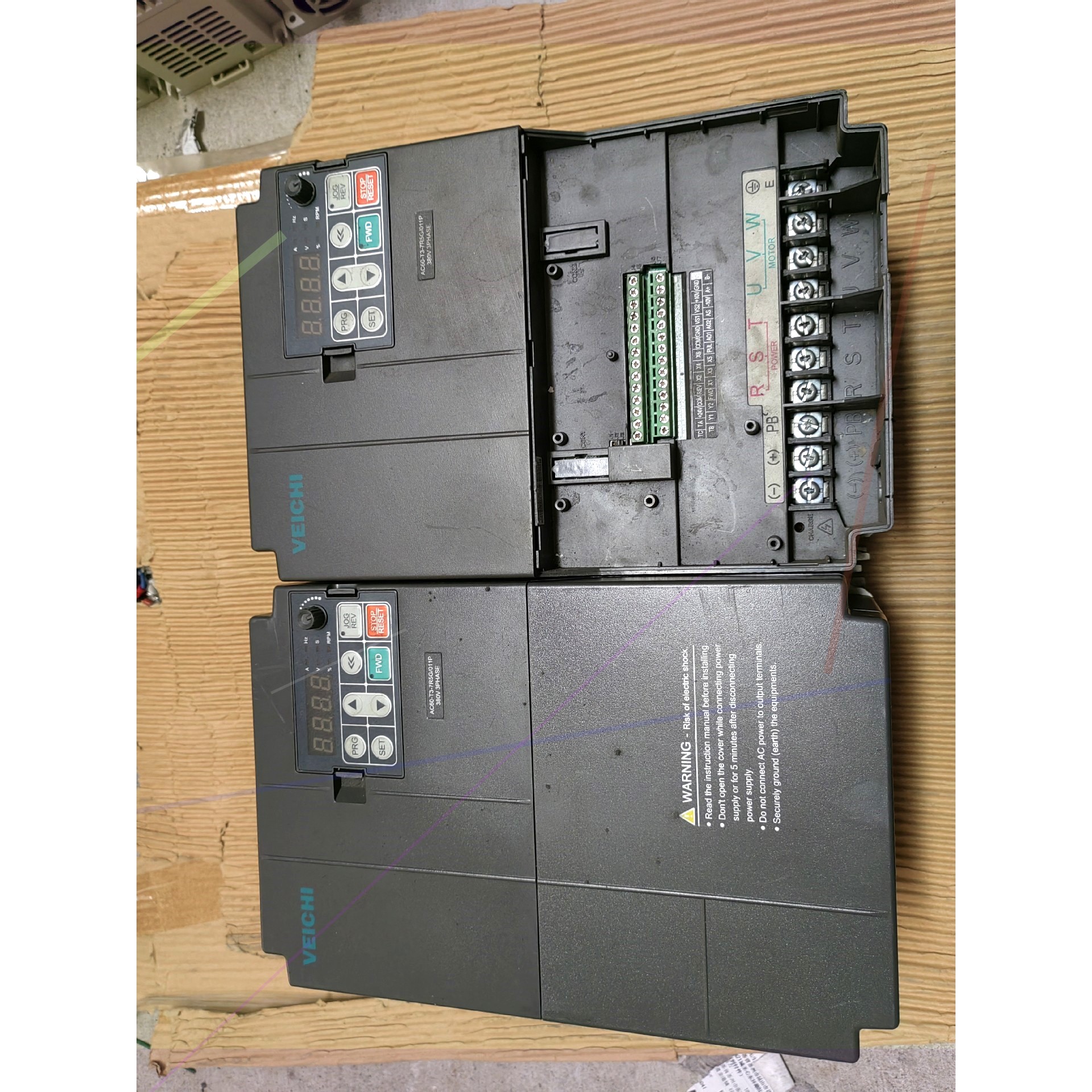 询价纬创变频器AC60-7R5G/011P功能测试完好 成色如议价