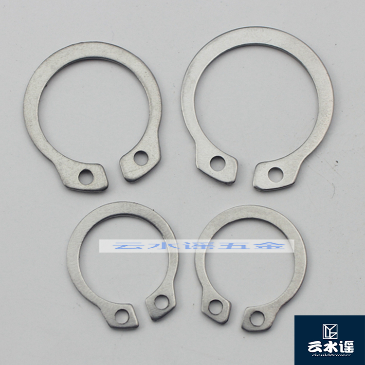 不锈钢轴卡外用弹性挡圈