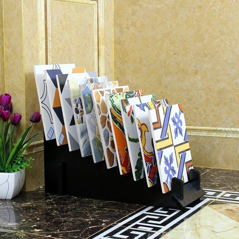 瓷砖展示架800木地板样品陶瓷样品架子 300 600 800地砖石材展架