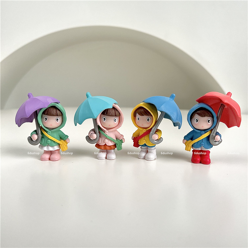 可爱情侣迷你手办装饰摆