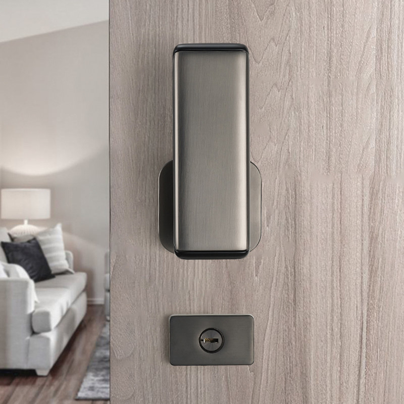 奥勒静音直推拉室内卧室房门实木门锁灰黑办公房间简约双开门把手,金属材料及制品,金属罐/桶/瓶,淘宝优惠券,粉丝福利购,淘宝优惠卷