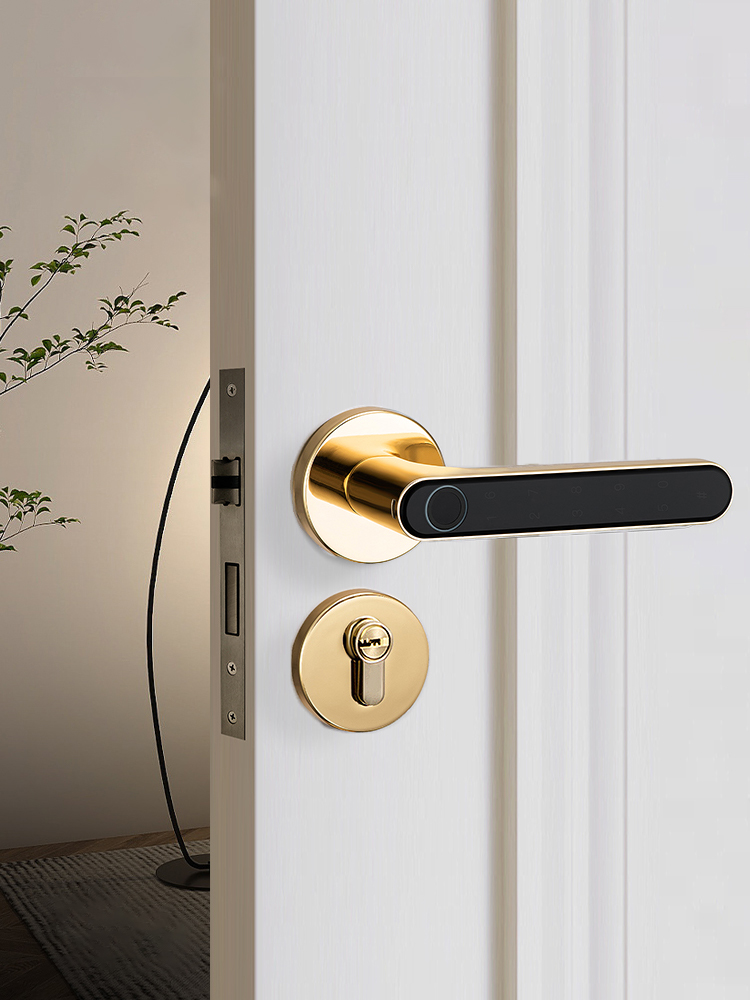 创德高指纹锁室内木门密