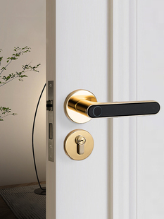 创德高指纹锁室内木门密码锁房门智能锁家用办公室通用型消防门锁