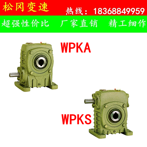 WPKA/WPKS 40 50 60 70 80 100 120 135 155 175 蜗轮蜗杆减速机