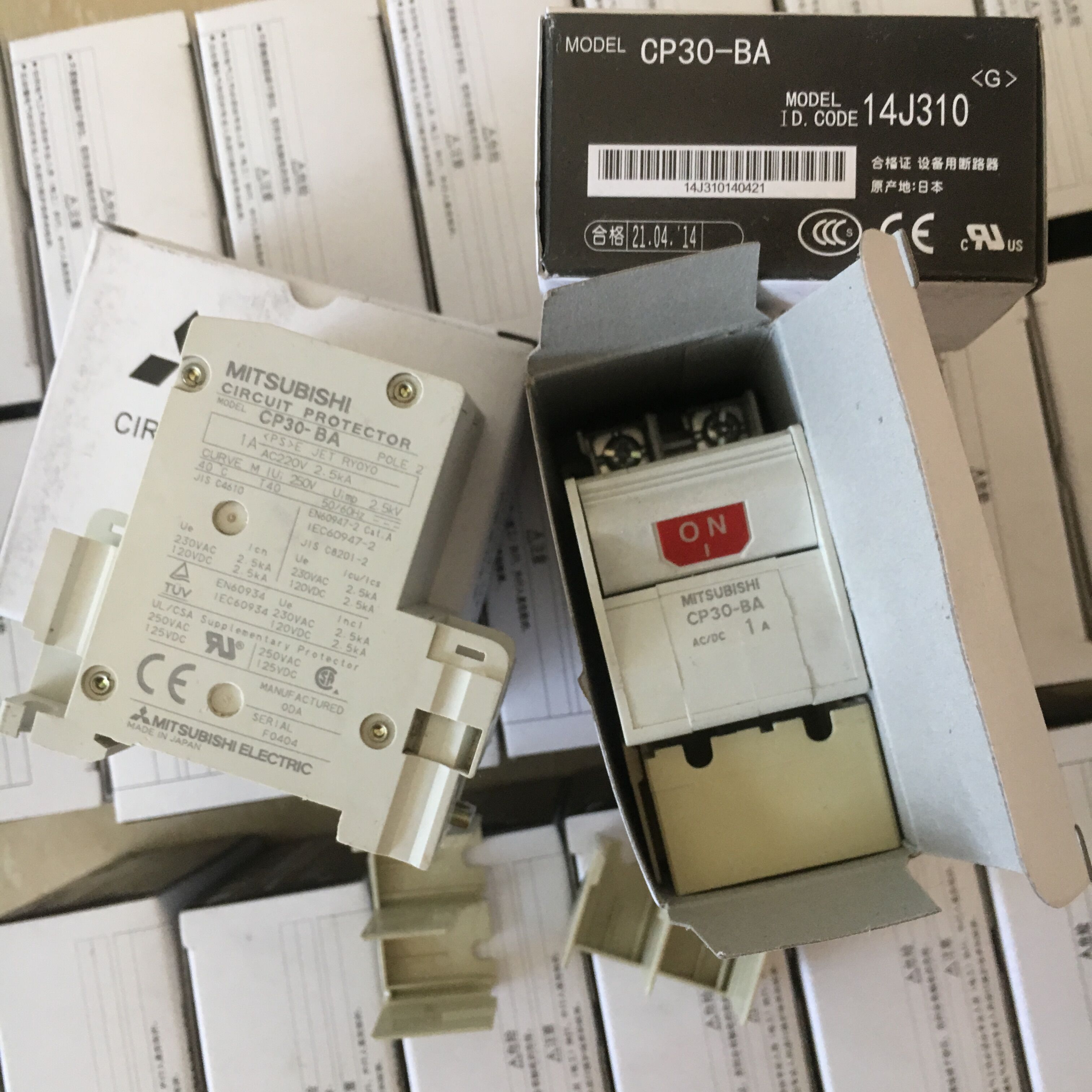 询价日本三菱断路器CP30-BA 1P 2P 3P 1-M 1A 2A 3A 5A 7A 10A 15