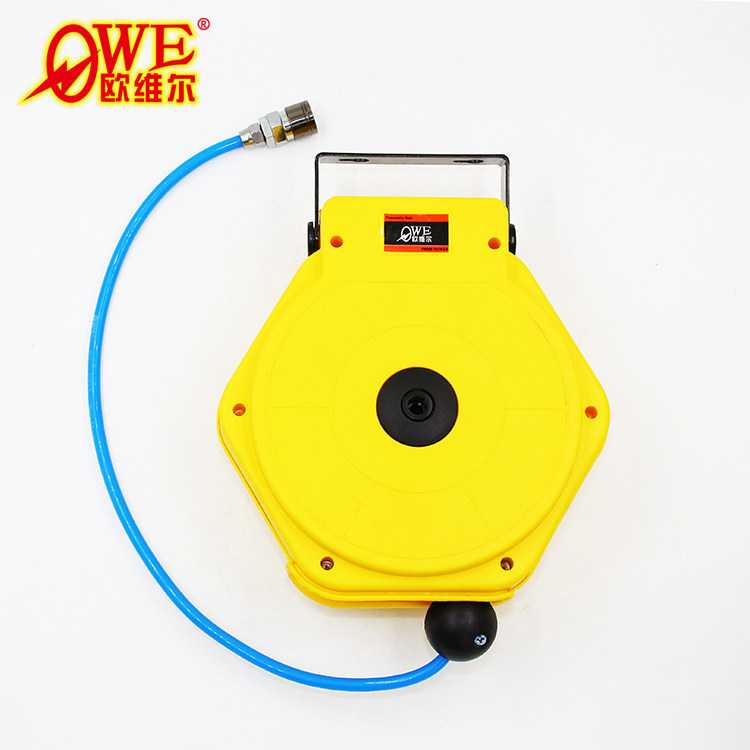 正品欧维尔OW-508伸缩式气管卷管器 卷线气鼓自动吊轮机8米8*5mm,农用物资,可移动滴灌袋,淘宝优惠券,粉丝福利购,淘宝优惠卷