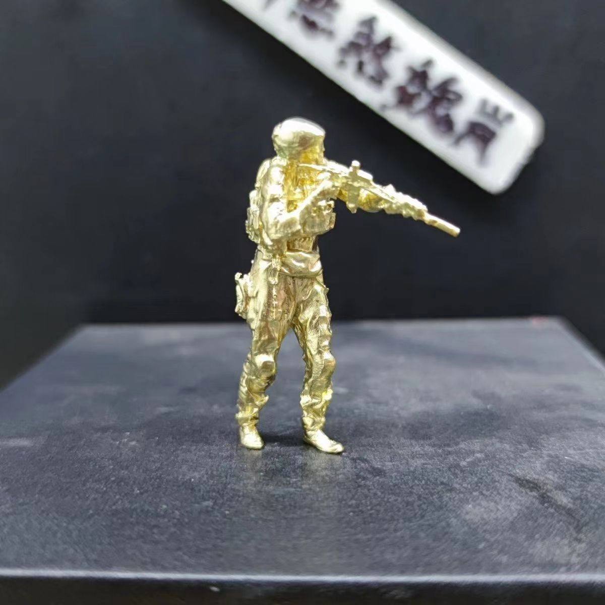 纯铜 1/35现代美军精英特种部队 黄铜兵人模型作战士兵金属陆军,金属材料及制品,金属罐/桶/瓶,淘宝优惠券,粉丝福利购,淘宝优惠卷