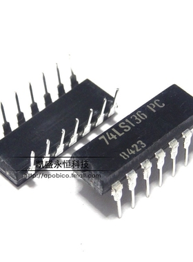 直插 SN74LS136N HD74LS136P 74LS136 DIP-14 栅极/逆变器IC