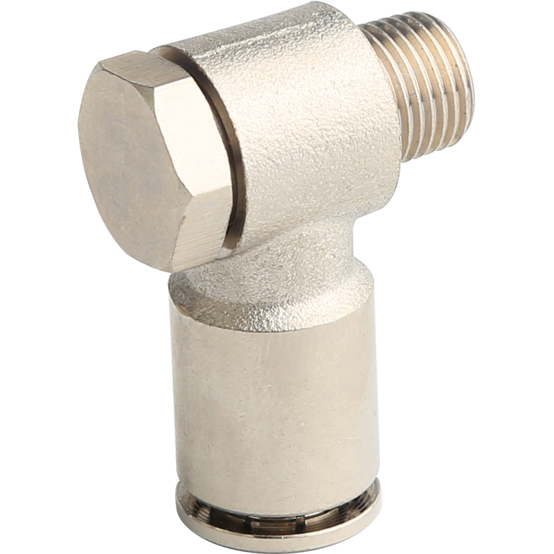 气管快速插接头全铜镀镍