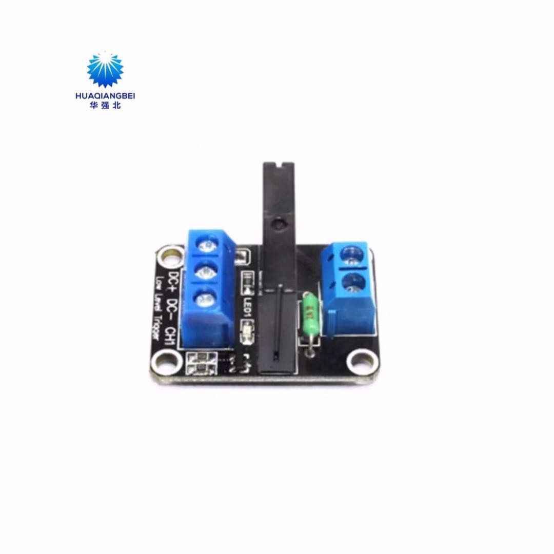 1路 2路 5V低电平固态继电器模块带保险丝 固态继电器250V2A