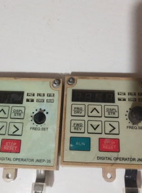全新二手变频器面板，两个东元，JNEP-35;JNEP-37各一个议价商品