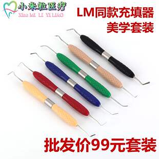 齿科树脂CT充填器美学套装马小寒LM同款器械塑型器 树脂刀修整器