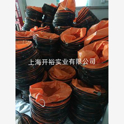 新款阻燃PVC桔黄色尼龙帆