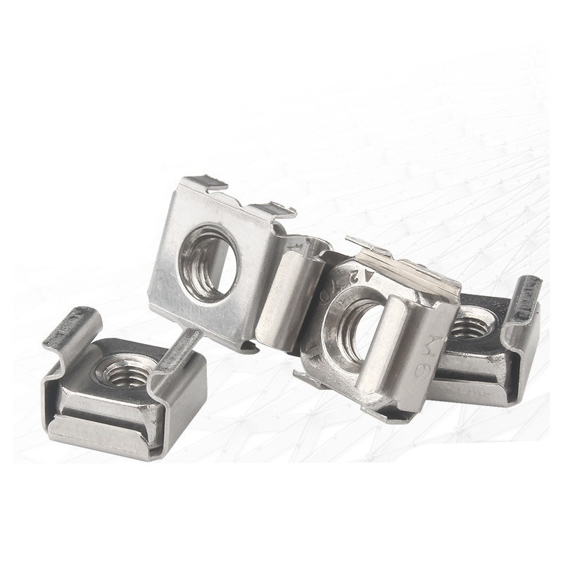 不锈钢浮动机柜螺丝帽笼