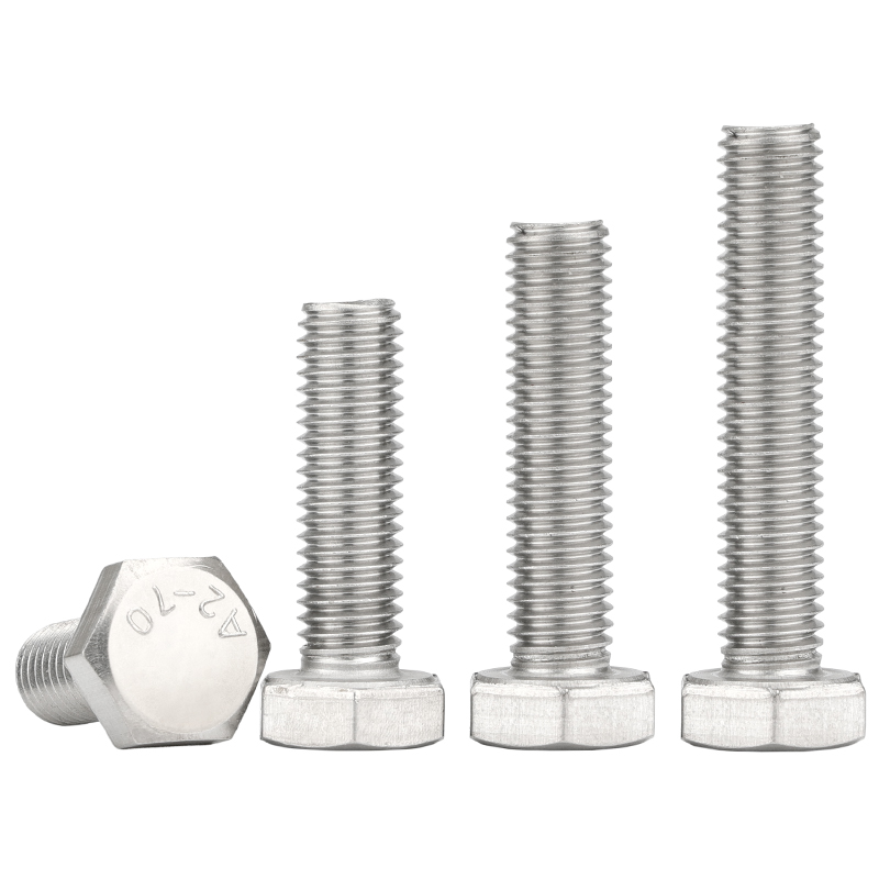 不锈钢外六角螺丝大全加