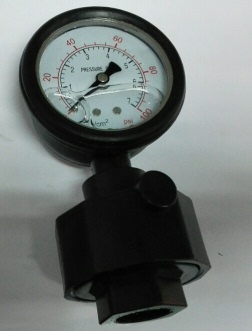 订货 全塑隔膜耐震压力表 yts-603 0~100psi 0~7kg/cm2全塑压力表