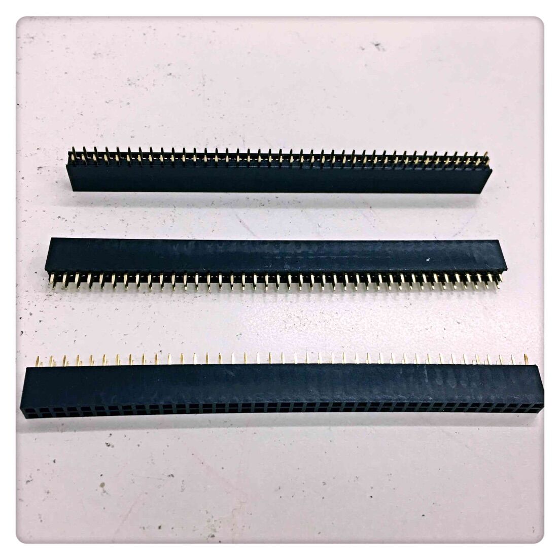 接插件  2.54mm间距 排母　双排母座 2×40(10个)