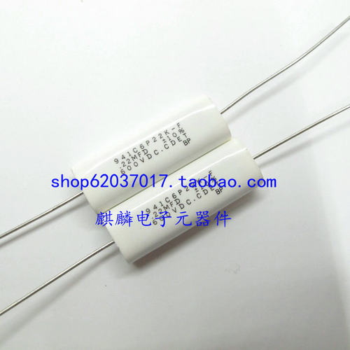 进口无感吸收电容CDE 941C6P22K-F 600V0.22UF 0.22MFD 600VDC