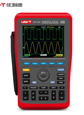 UNI-T/优利德UTD1102C手持式数字存储示波器UTD1202C