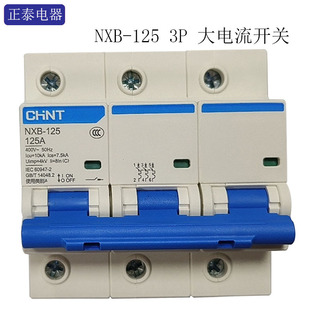 125家用空气开关80A100A125A总开DZ158 正泰大电流断路器NXB