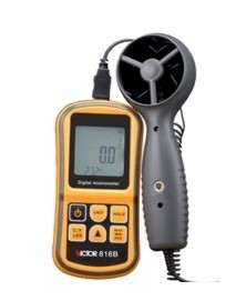 胜利原装数字风速仪计温