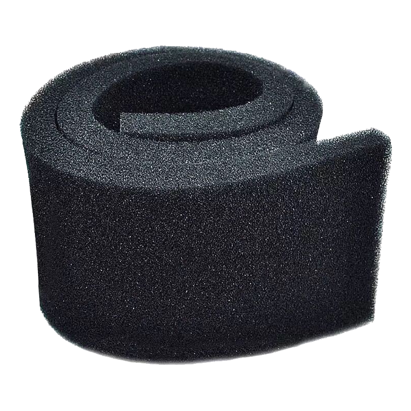 新款罗茨鼓风机过滤棉空气过滤芯活性炭海棉消音棉黑色防尘网包邮