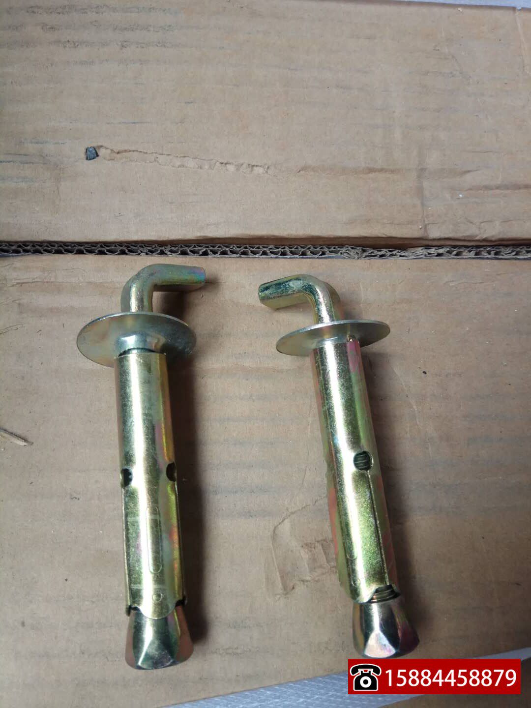 10*100 电热水器膨胀钩墙挂膨胀螺丝螺栓挂钩 通用品牌热水器挂钩