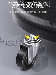 静音滑行盘健身家用卷腹部运动神器腰腹训练人鱼马甲线滑盘腹肌盘