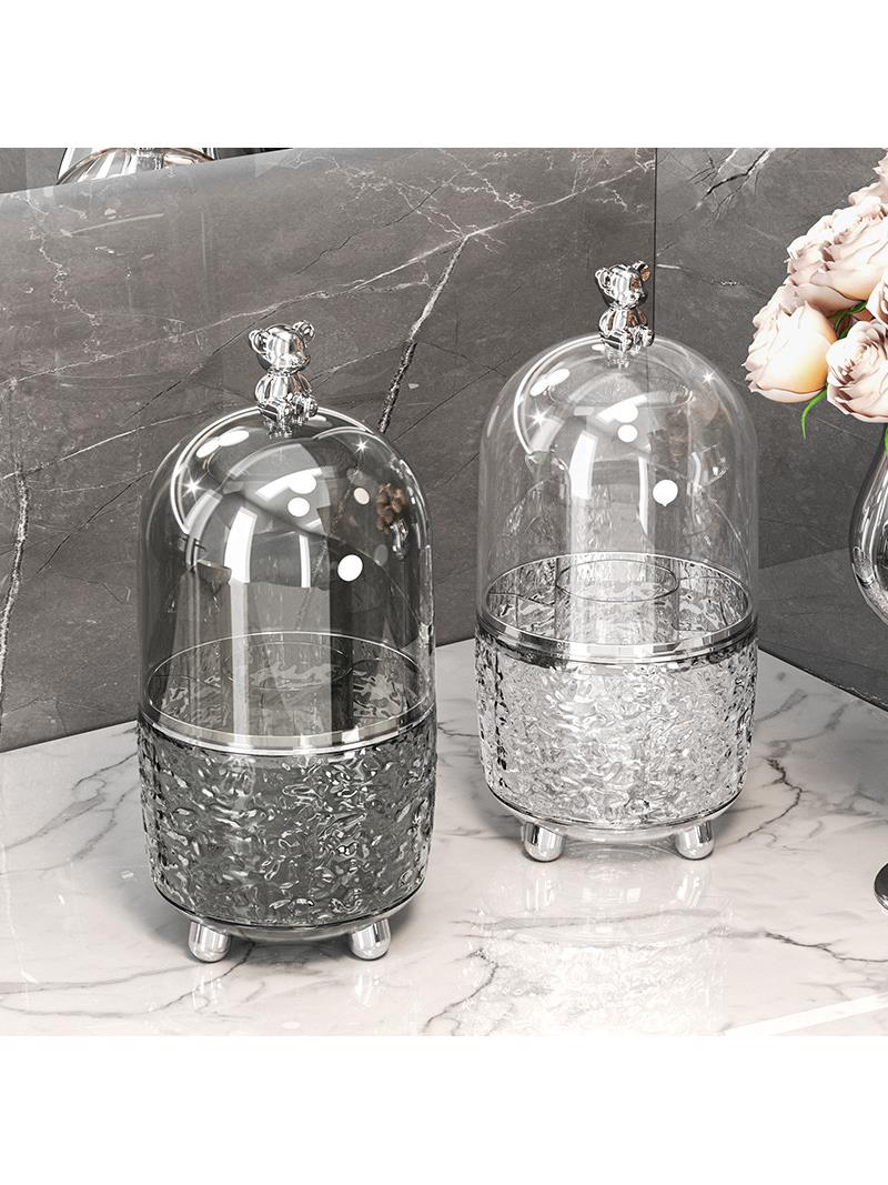 化妆刷收纳筒旋转防尘品