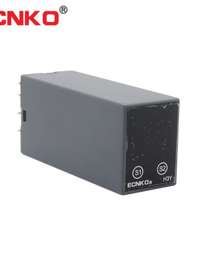 日科ECNKO数显时间继电器H3Y-2 4通电延时AC220V DC24VST6P宽电压