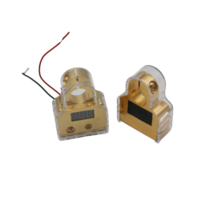 汽车音响改装车用电池电瓶头安装汽车电池头电池夹电池端子带显示