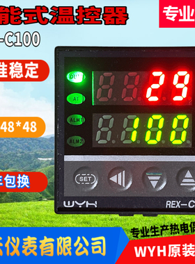 WYH中天仪表REX-C100高精度智能温控器REX-C100FK02-M*AN优质正品