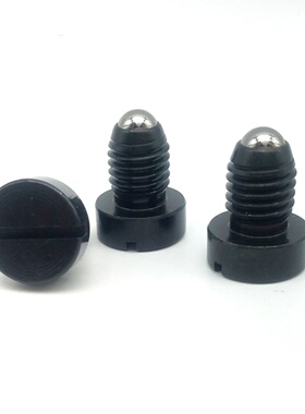 德标12.9级碳钢带一字槽螺纹销波珠Z36-M4 5 6 8 10 12螺纹销螺丝