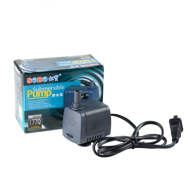 松宝鱼缸水族箱潜泵抽增