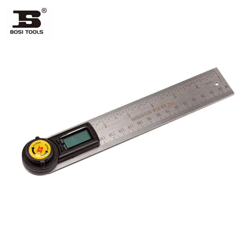 波斯工具二合一数显角度尺 BS182820 BS182830 BS182850