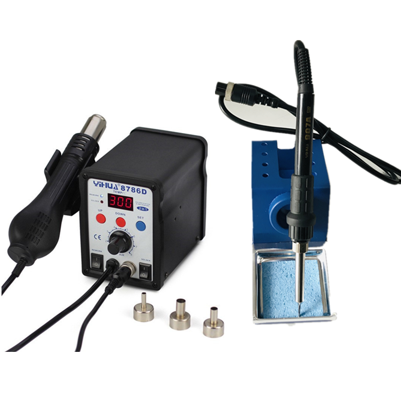 正品热风拆焊台调温数显