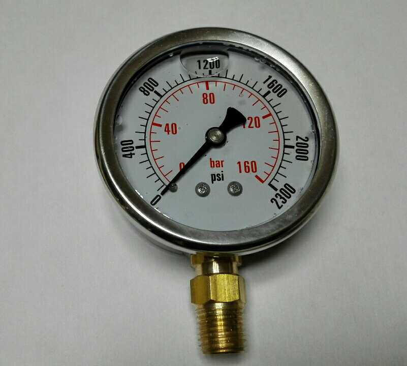 进口机芯高精耐震压力表