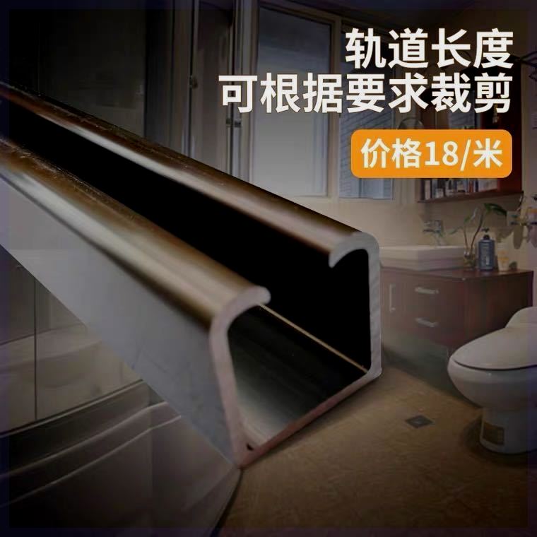 吊轮轨道衣柜实木橱门折