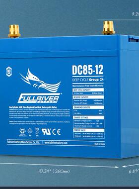现货美国fullriver蓄电池DC115-12丰江电池12V115AH电动车-直销